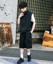 ワイドミリタリーカーゴイージーショートパンツ ハーフパンツ