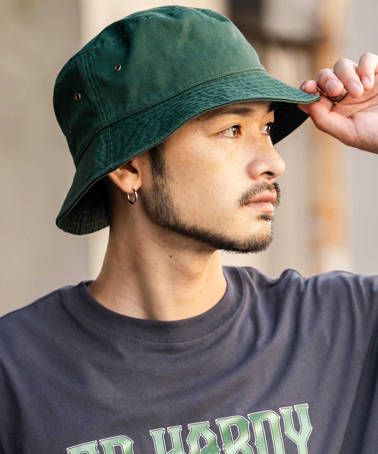 NEWHATTAN ニューハッタン Bucket Hat twill/ツイルバケットハット