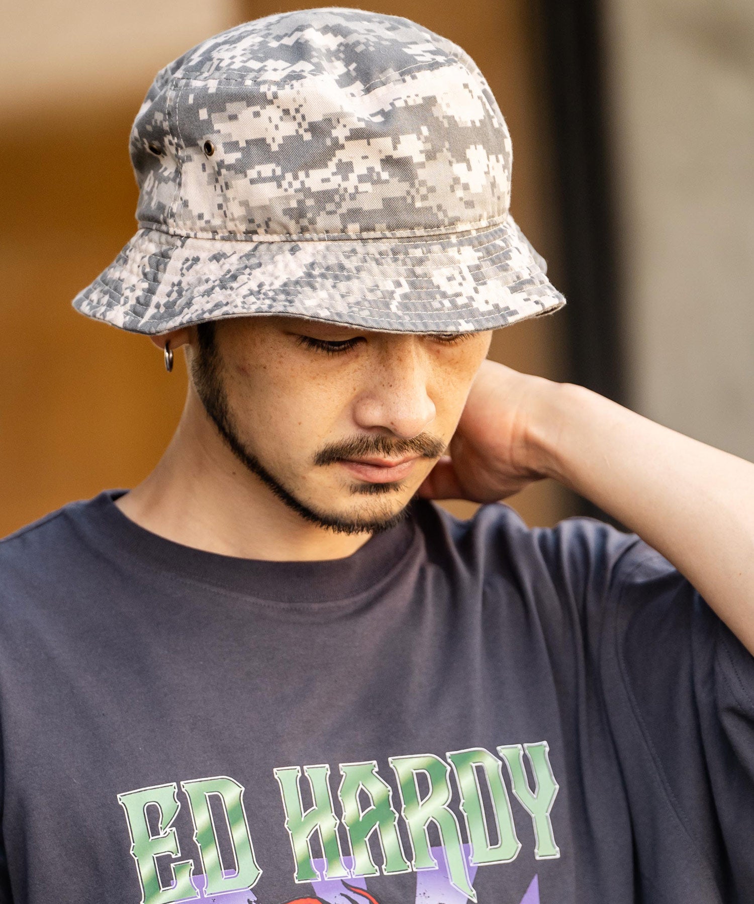 NEWHATTAN ニューハッタン Bucket Hat twill/ツイルバケットハット