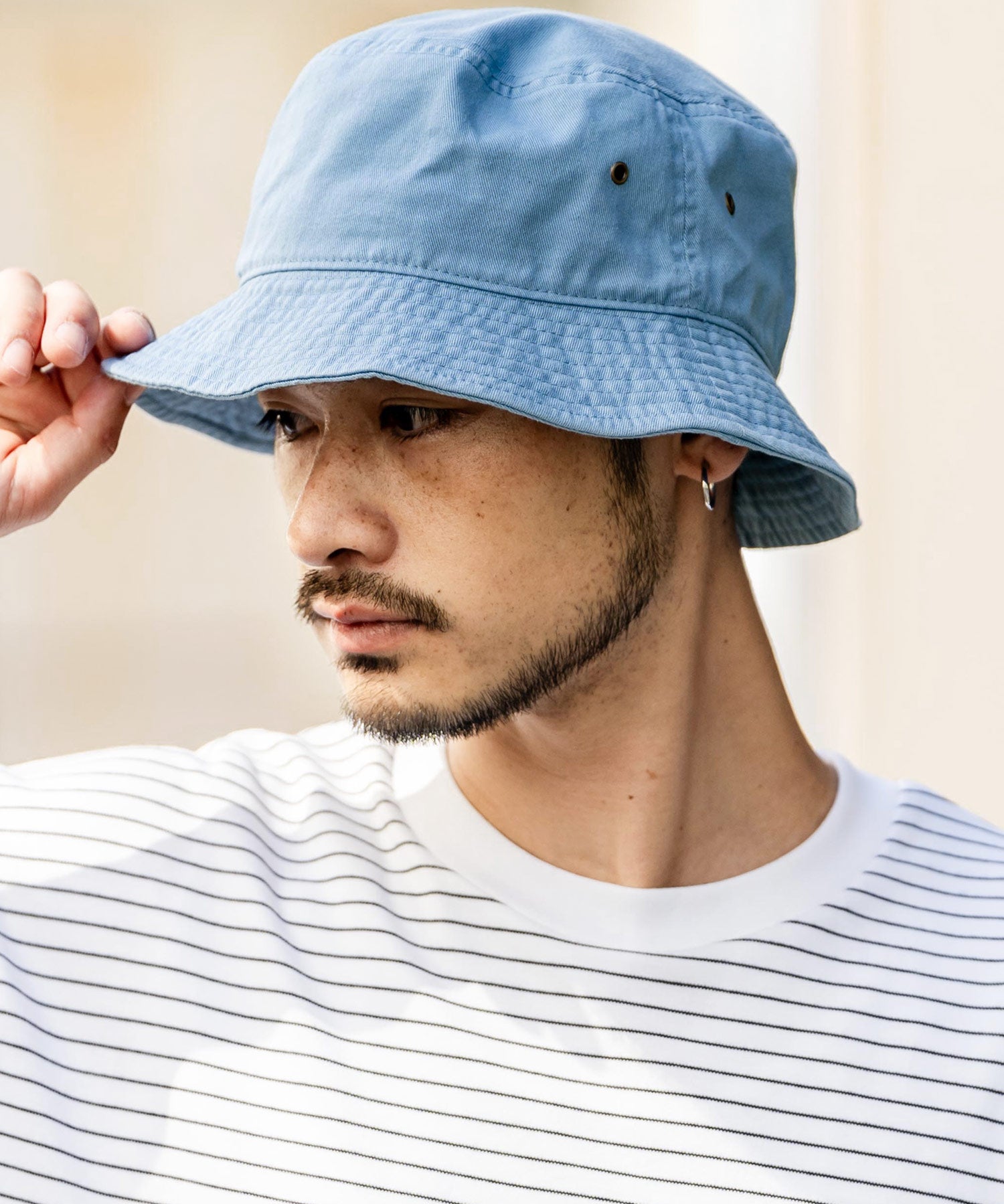 NEWHATTAN ニューハッタン Bucket Hat twill/ツイルバケットハット