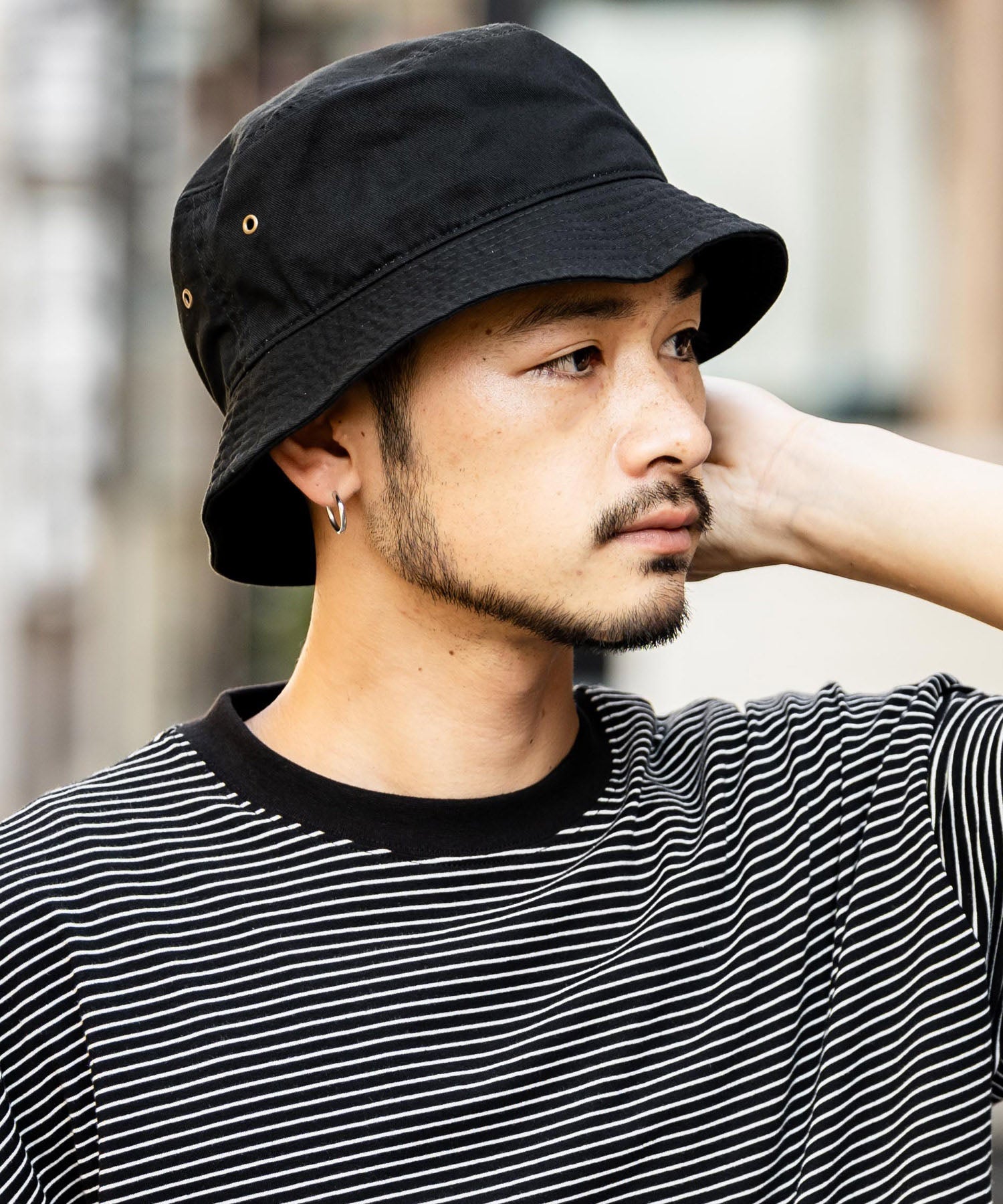 NEWHATTAN ニューハッタン Bucket Hat twill/ツイルバケットハット
