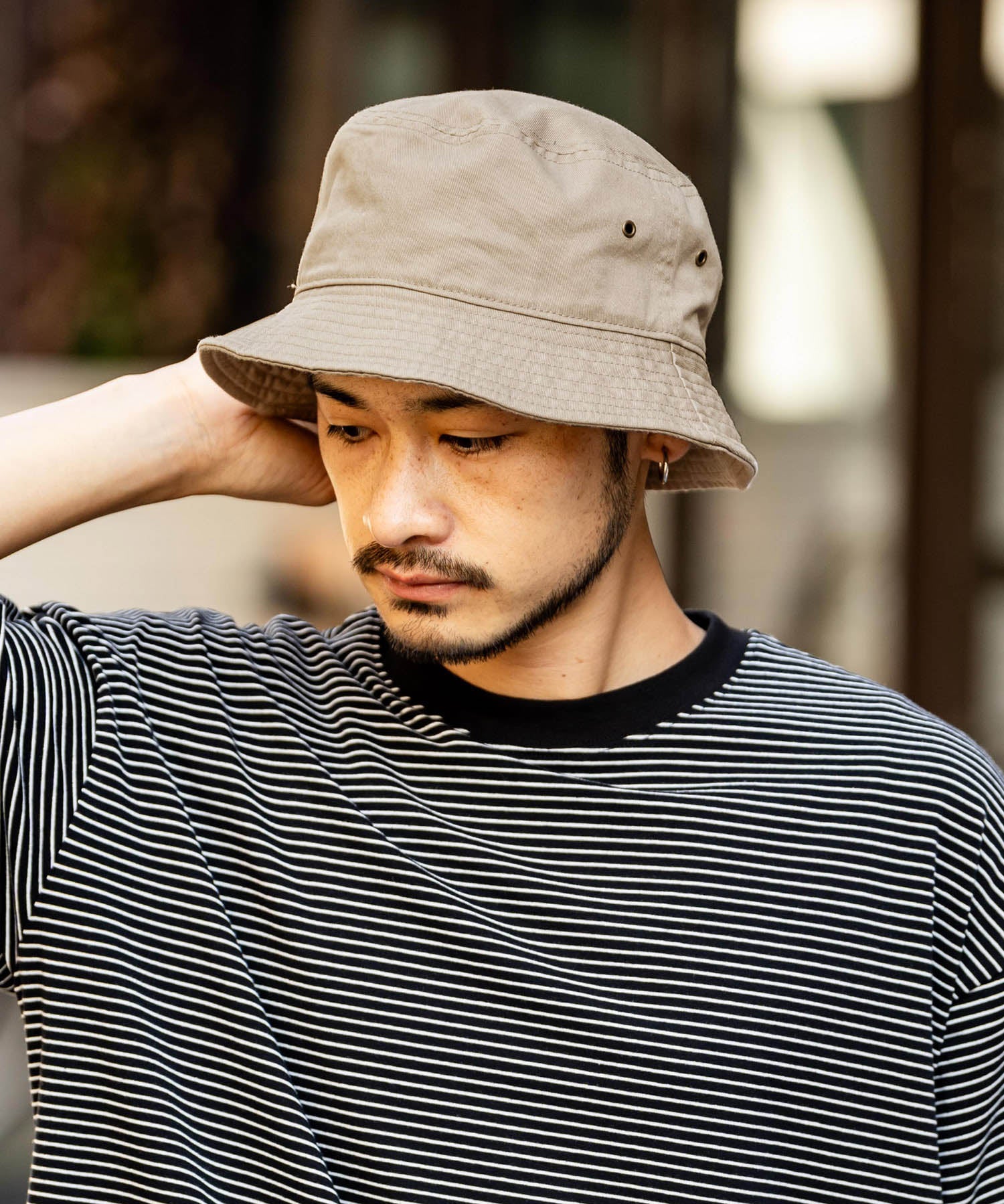 NEWHATTAN ニューハッタン Bucket Hat twill/ツイルバケットハット