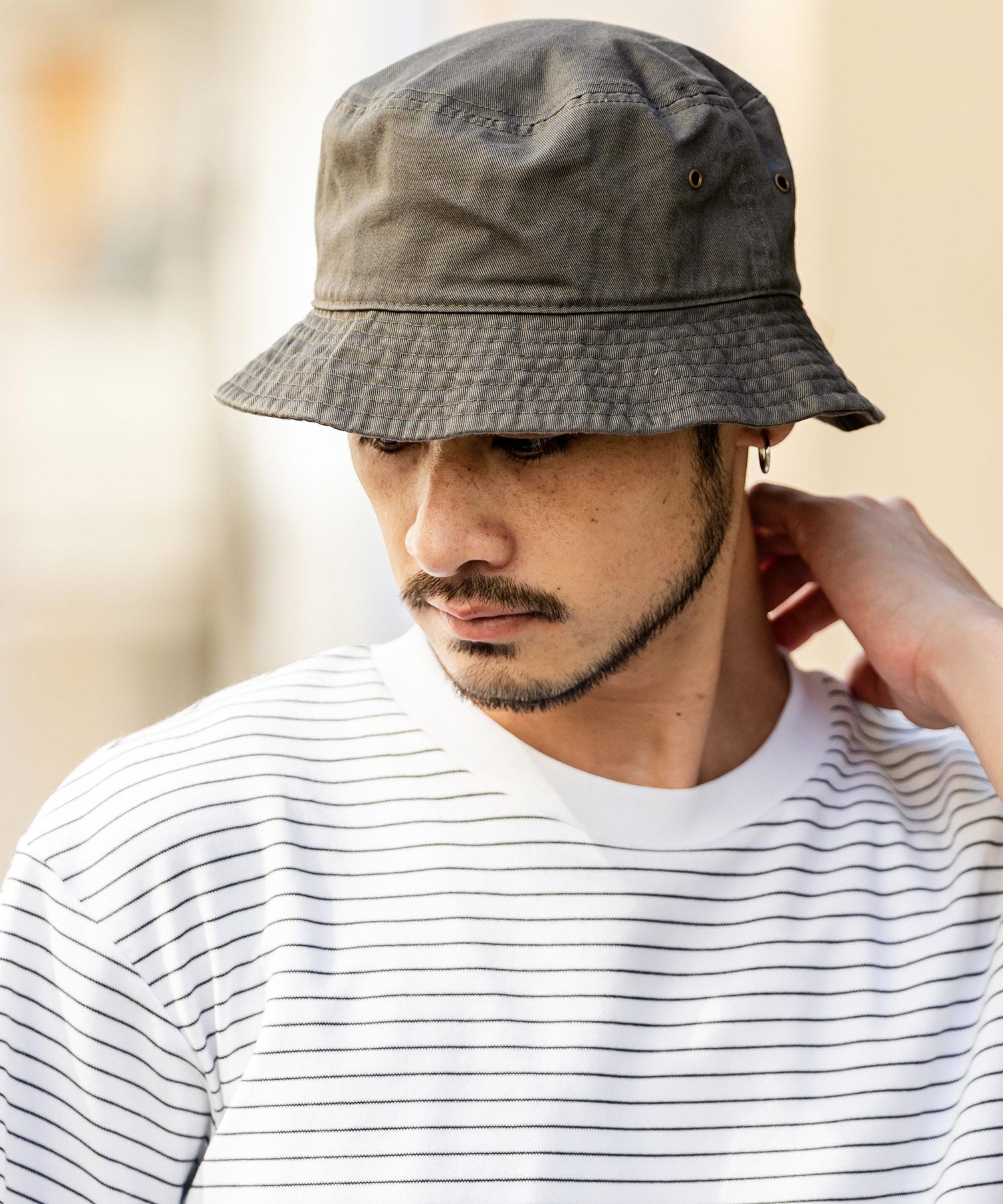 NEWHATTAN ニューハッタン Bucket Hat twill/ツイルバケットハット