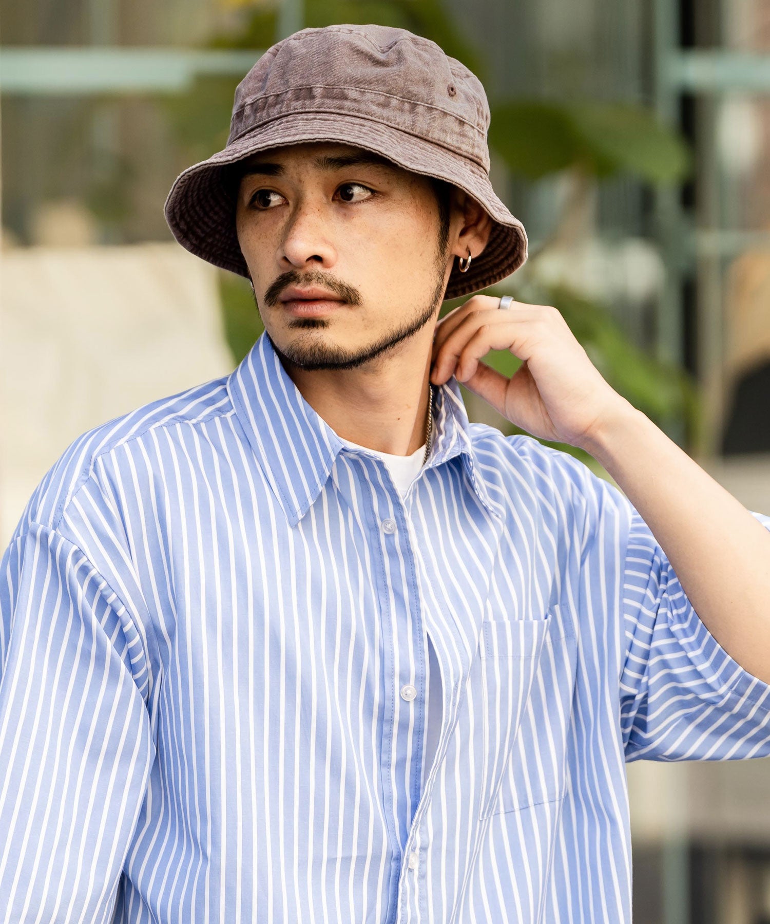 NEWHATTAN ニューハッタン Bucket Hat pigment dyed ピグメントダイバケットハット