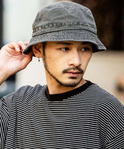 NEWHATTAN ニューハッタン Bucket Hat pigment dyed ピグメントダイバケットハット