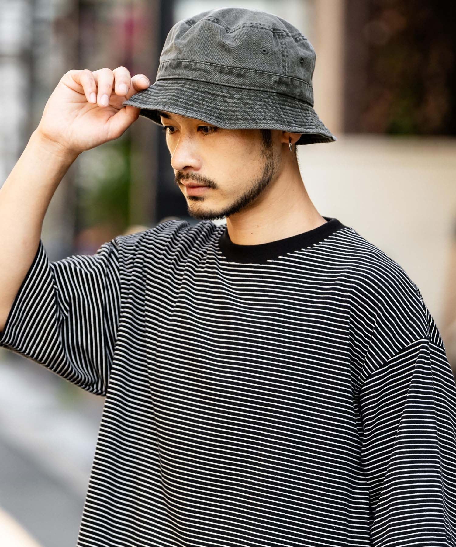 NEWHATTAN ニューハッタン Bucket Hat pigment dyed ピグメントダイバケットハット