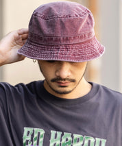 NEWHATTAN ニューハッタン Bucket Hat pigment dyed ピグメントダイバケットハット