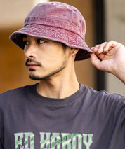NEWHATTAN ニューハッタン Bucket Hat pigment dyed ピグメントダイバケットハット
