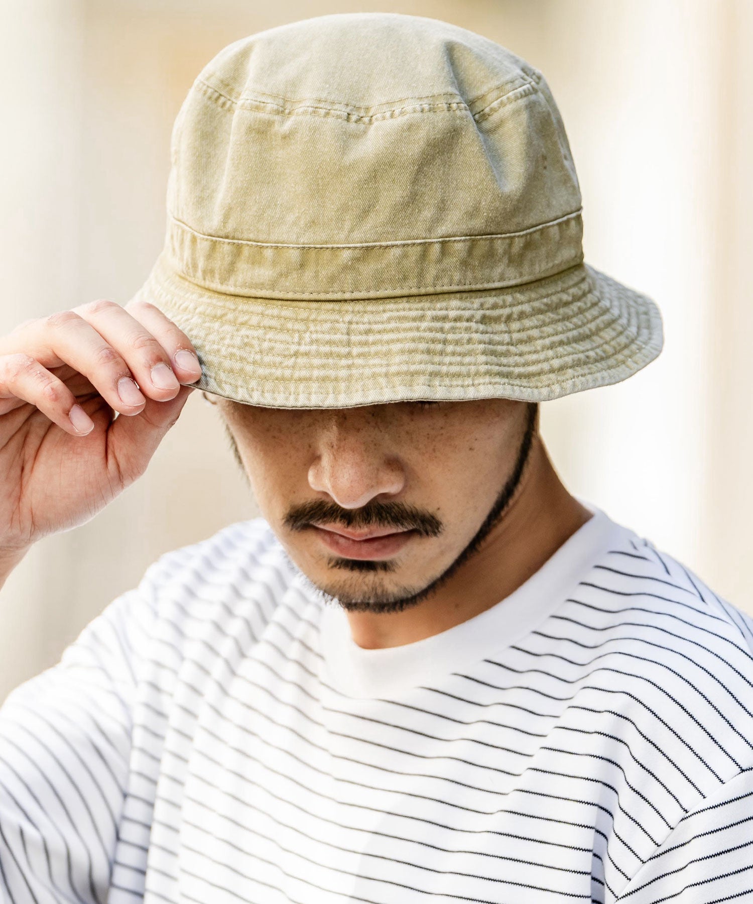 NEWHATTAN ニューハッタン Bucket Hat pigment dyed ピグメントダイバケットハット