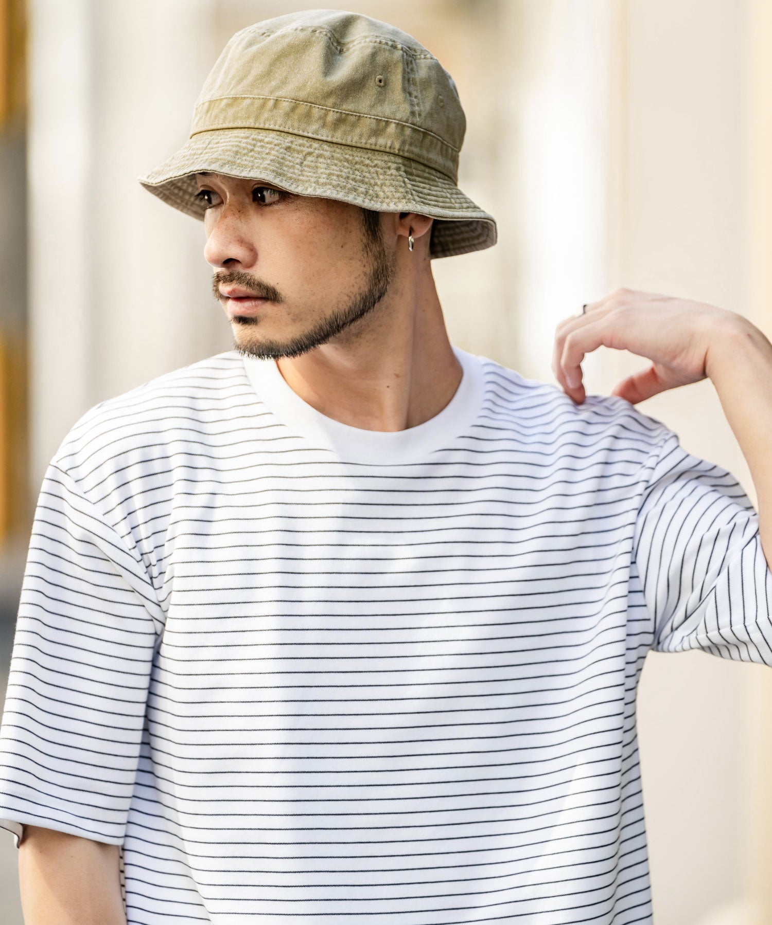 NEWHATTAN ニューハッタン Bucket Hat pigment dyed ピグメントダイバケットハット