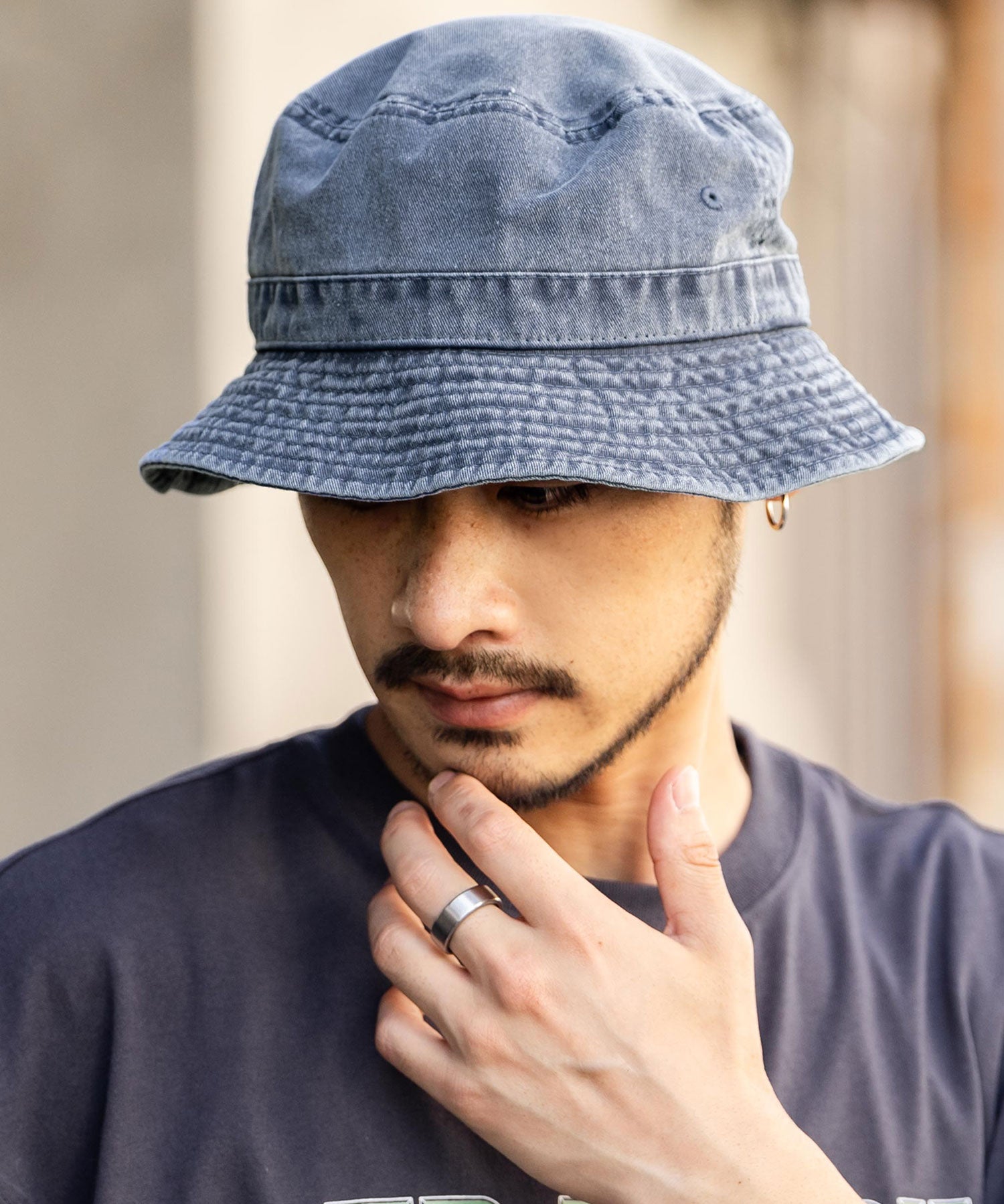 NEWHATTAN ニューハッタン Bucket Hat pigment dyed ピグメントダイバケットハット