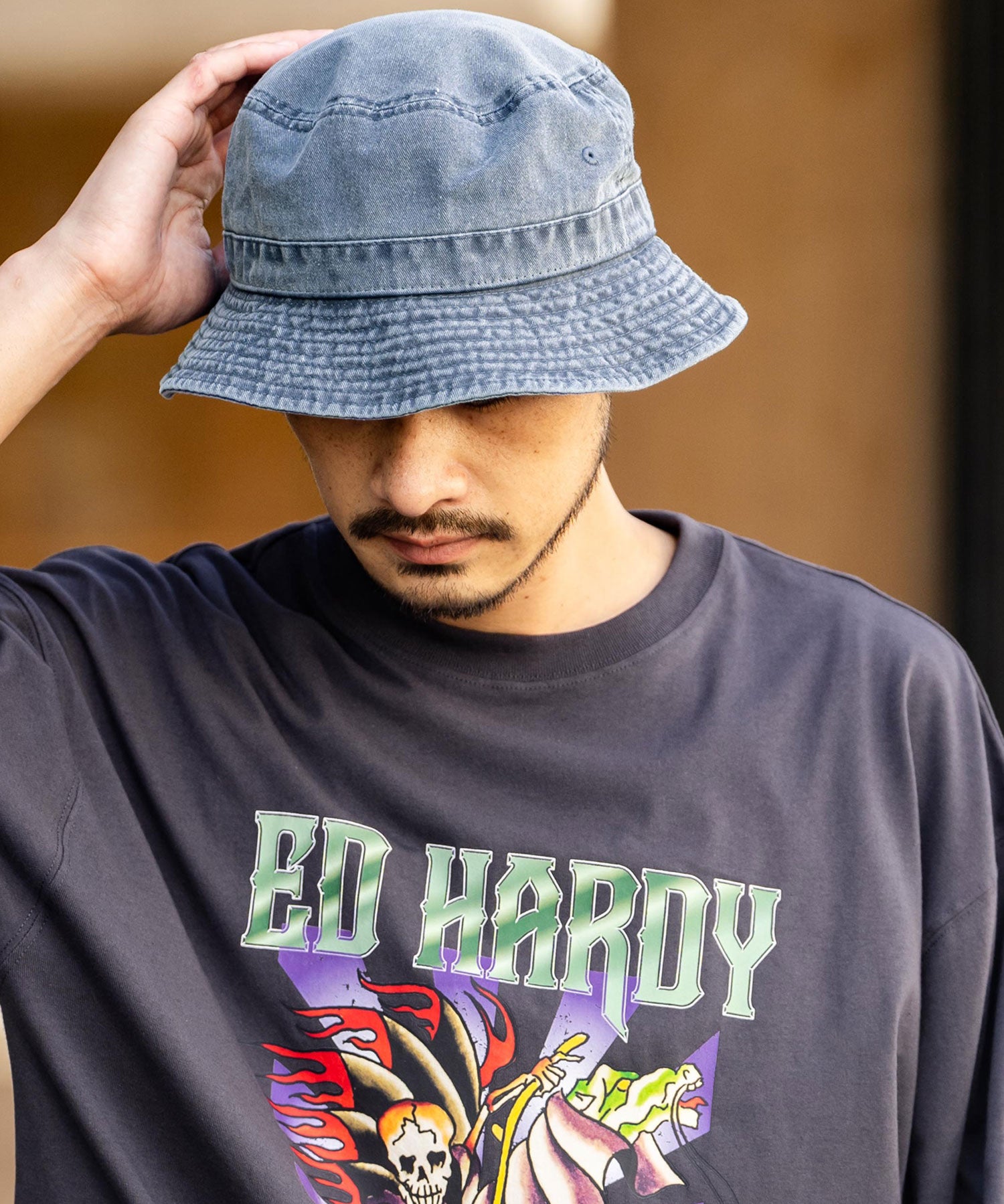 NEWHATTAN ニューハッタン Bucket Hat pigment dyed ピグメントダイバケットハット