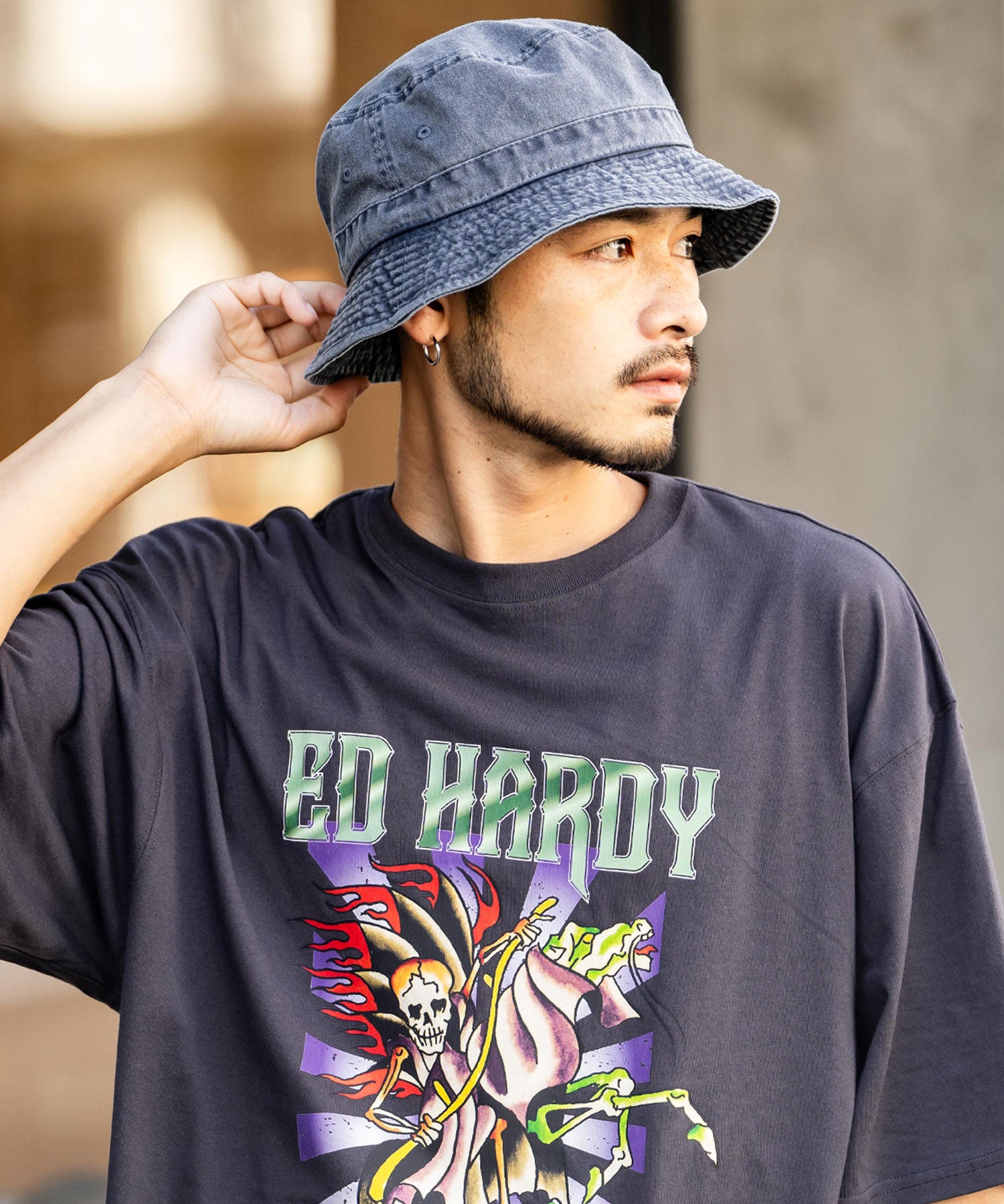 NEWHATTAN ニューハッタン Bucket Hat pigment dyed ピグメントダイバケットハット