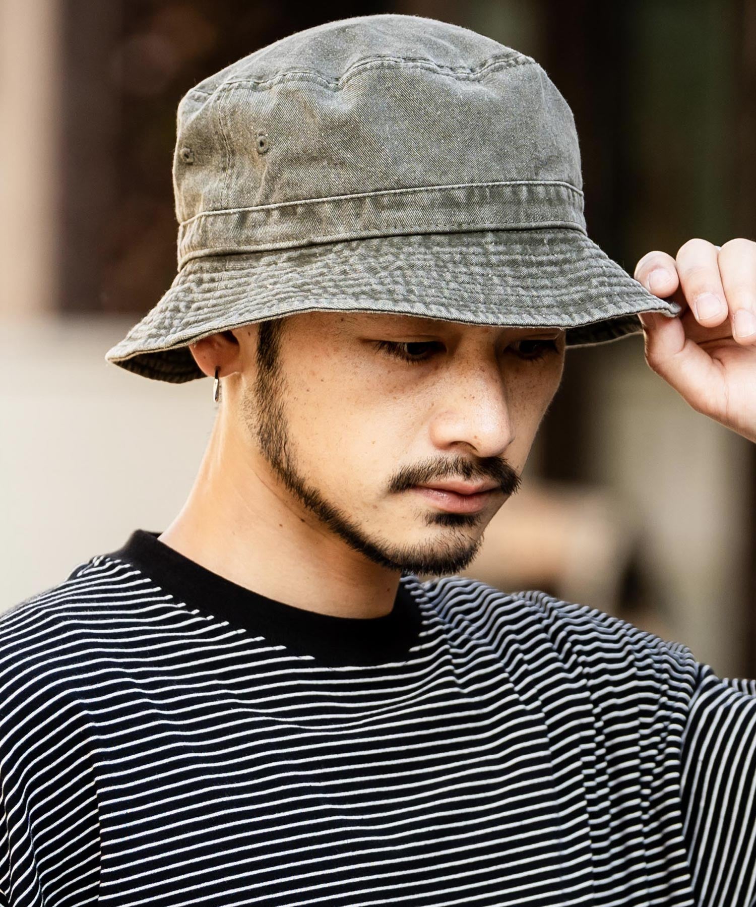 NEWHATTAN ニューハッタン Bucket Hat pigment dyed ピグメントダイバケットハット