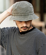 NEWHATTAN ニューハッタン Bucket Hat pigment dyed ピグメントダイバケットハット