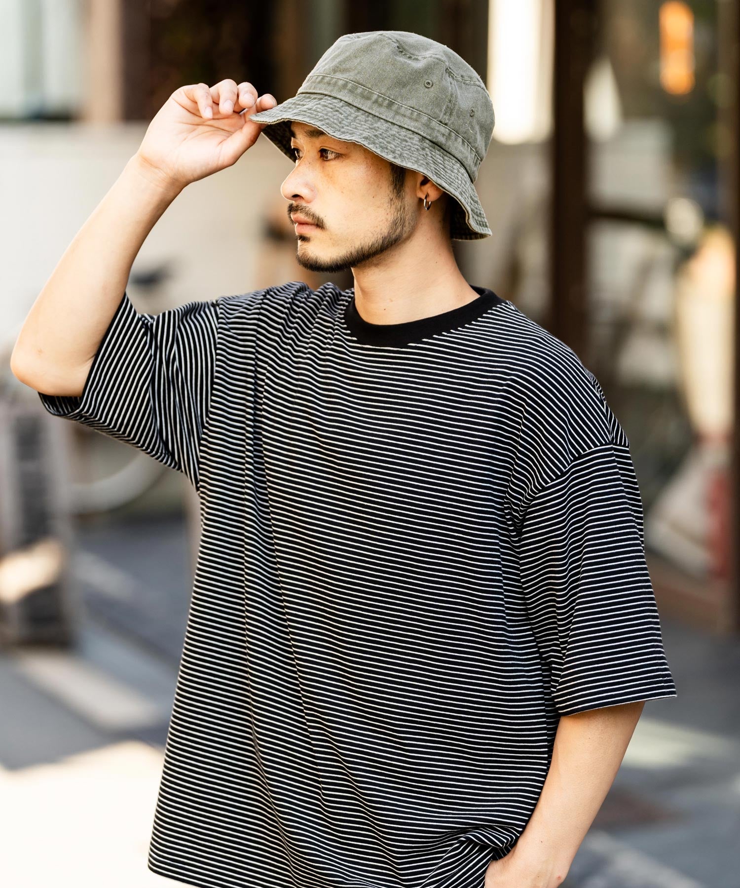 NEWHATTAN ニューハッタン Bucket Hat pigment dyed ピグメントダイバケットハット
