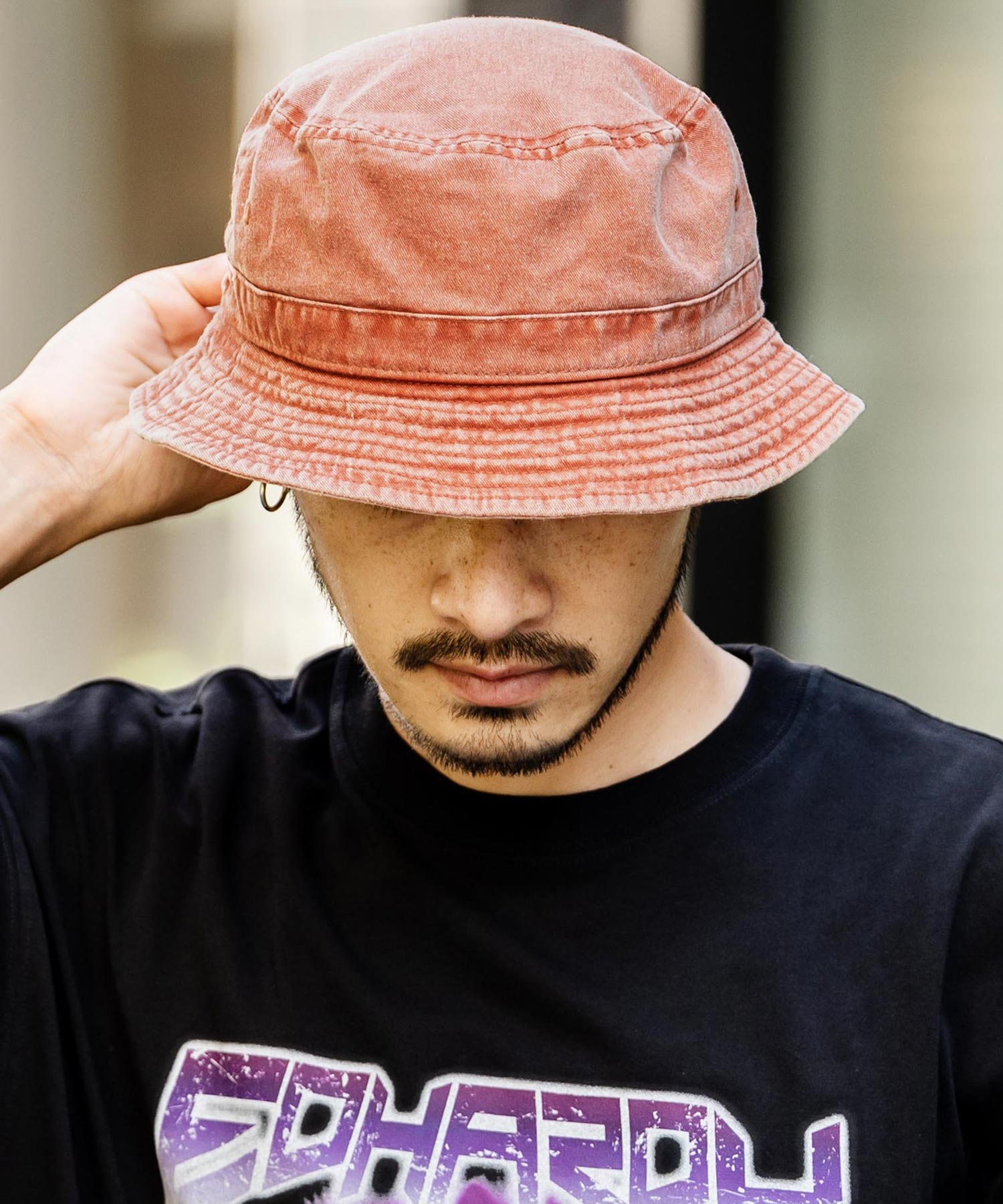 NEWHATTAN ニューハッタン Bucket Hat pigment dyed ピグメントダイバケットハット