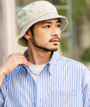 NEWHATTAN ニューハッタン Bucket Hat pigment dyed ピグメントダイバケットハット