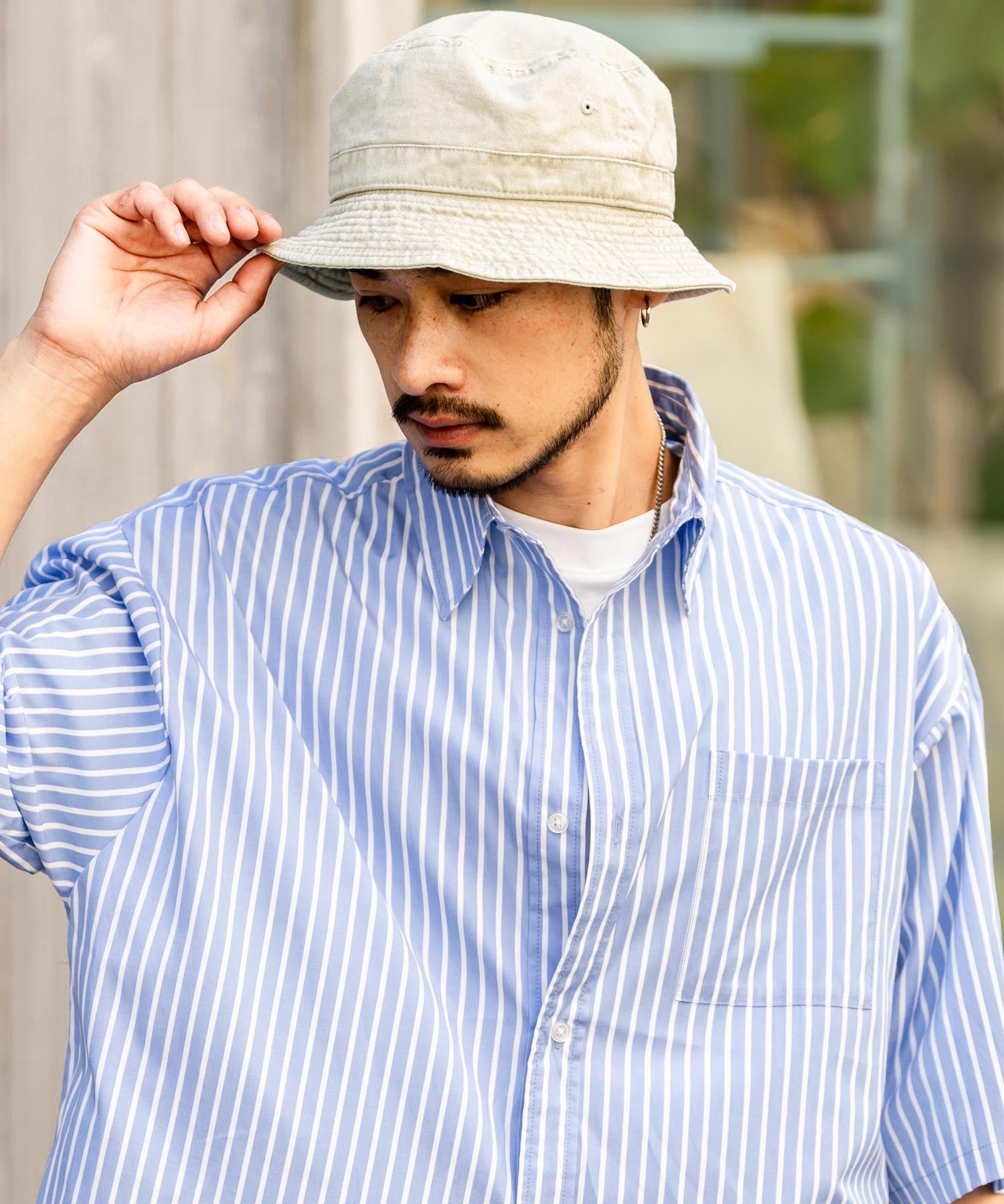 NEWHATTAN ニューハッタン Bucket Hat pigment dyed ピグメントダイバケットハット