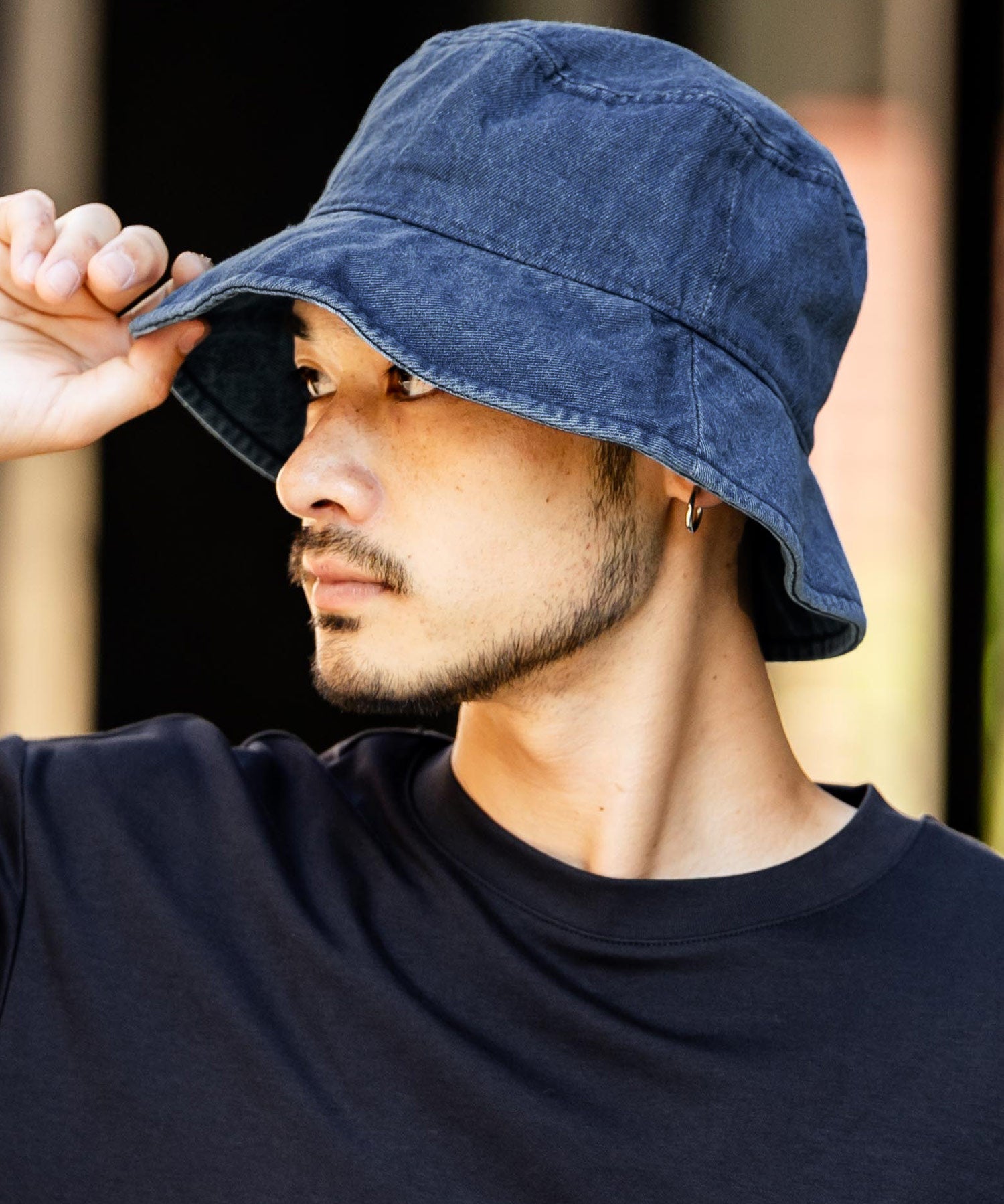NEWHATTAN ニューハッタン Bucket Hat denim デニムバケットハット