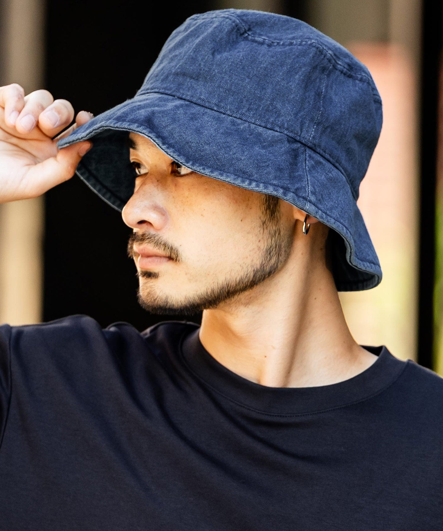 NEWHATTAN ニューハッタン Bucket Hat denim デニムバケットハット