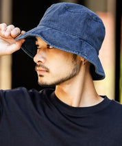 NEWHATTAN ニューハッタン Bucket Hat denim デニムバケットハット