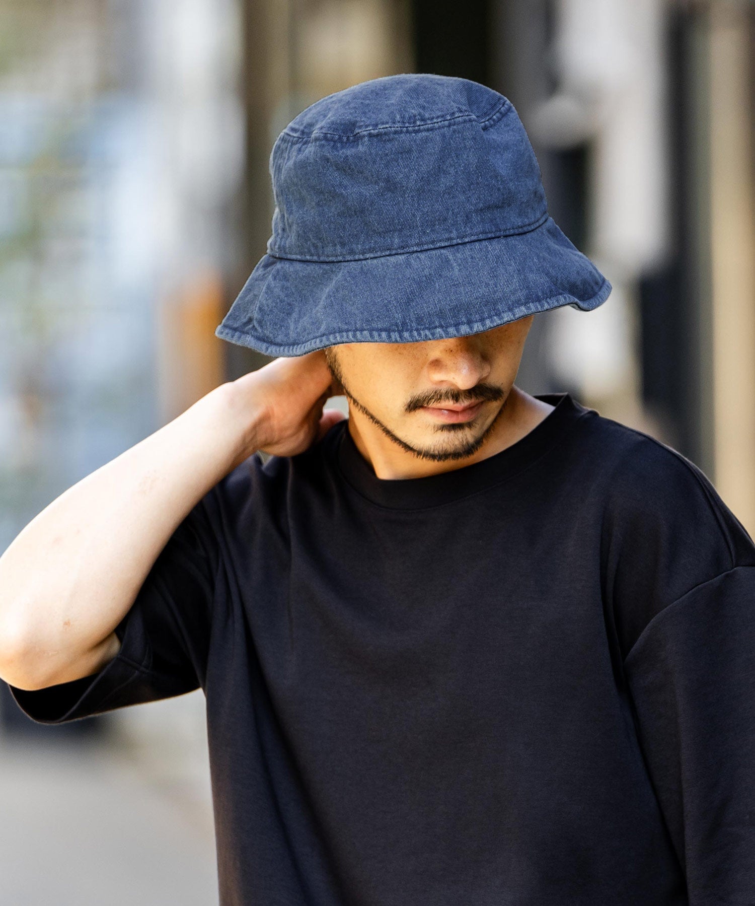 NEWHATTAN ニューハッタン Bucket Hat denim デニムバケットハット