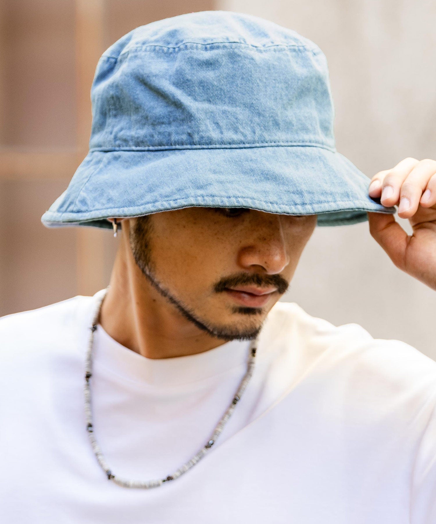 NEWHATTAN ニューハッタン Bucket Hat denim デニムバケットハット