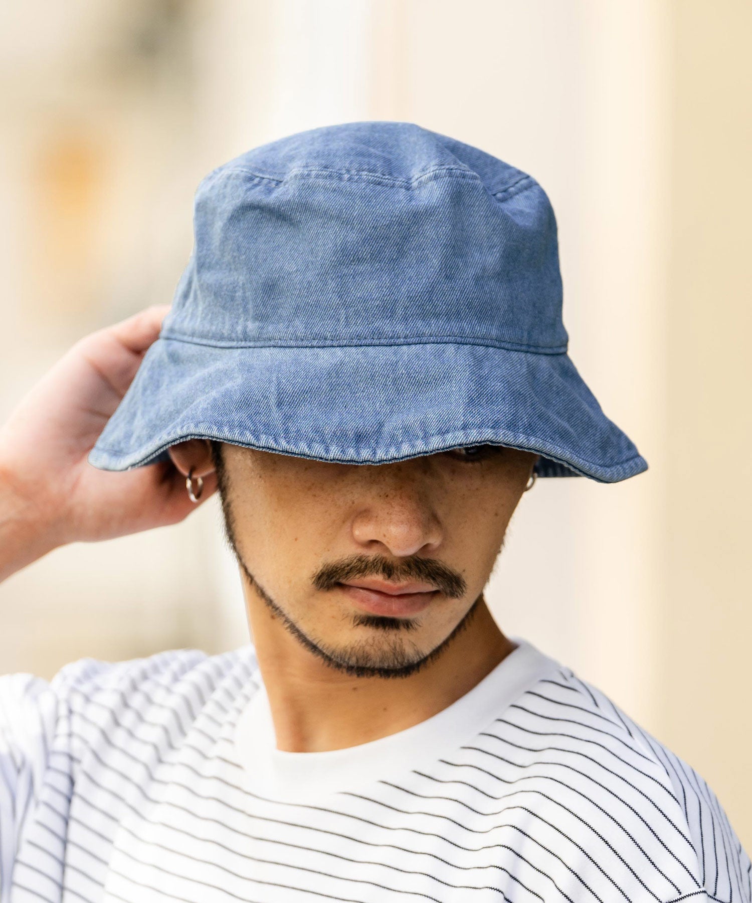 NEWHATTAN ニューハッタン Bucket Hat denim デニムバケットハット