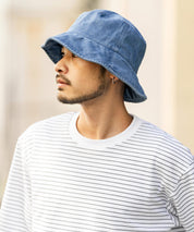 NEWHATTAN ニューハッタン Bucket Hat denim デニムバケットハット