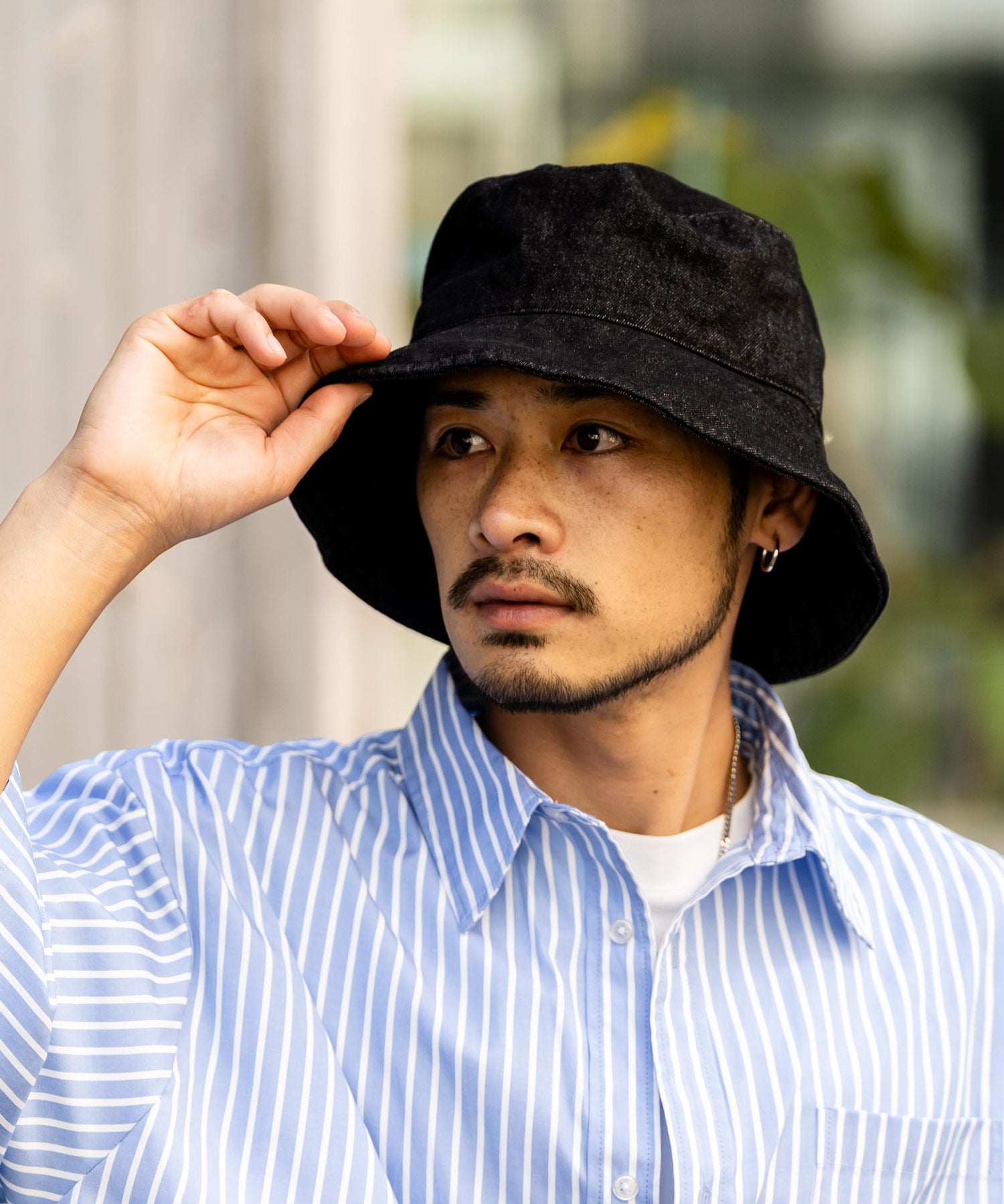 NEWHATTAN ニューハッタン Bucket Hat denim デニムバケットハット