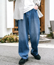 ルーズシルエットワイドデニムパンツ