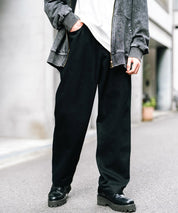 ルーズシルエットワイドデニムパンツ