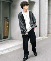 ルーズシルエットワイドデニムパンツ