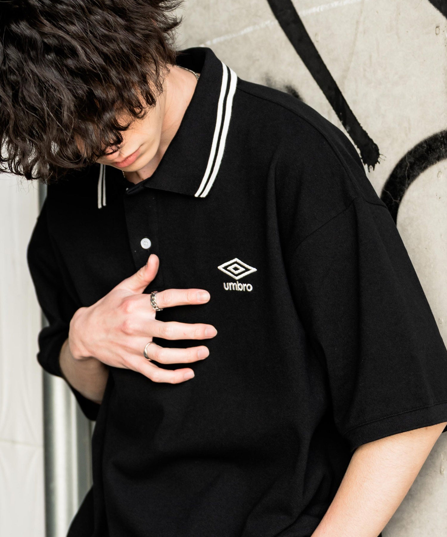 新色追加 UMBRO アンブロ 別注コラボ オーバーサイズ鹿の子ワン