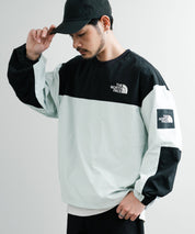 日本未展開モデル THE NORTH FACE ザ・ノースフェイス ALBANY CREWNECK 長袖ナイロンクルーネックプルオーバー 14477