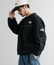 日本未展開モデル THE NORTH FACE ザ・ノースフェイス ALBANY CREWNECK 長袖ナイロンクルーネックプルオーバー 14477
