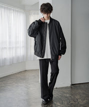 ポリDEWSPO オーバーサイズMA-1フライトジャケット/ミリタリーブルゾン 14533