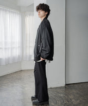 ポリDEWSPO オーバーサイズMA-1フライトジャケット/ミリタリーブルゾン 14533