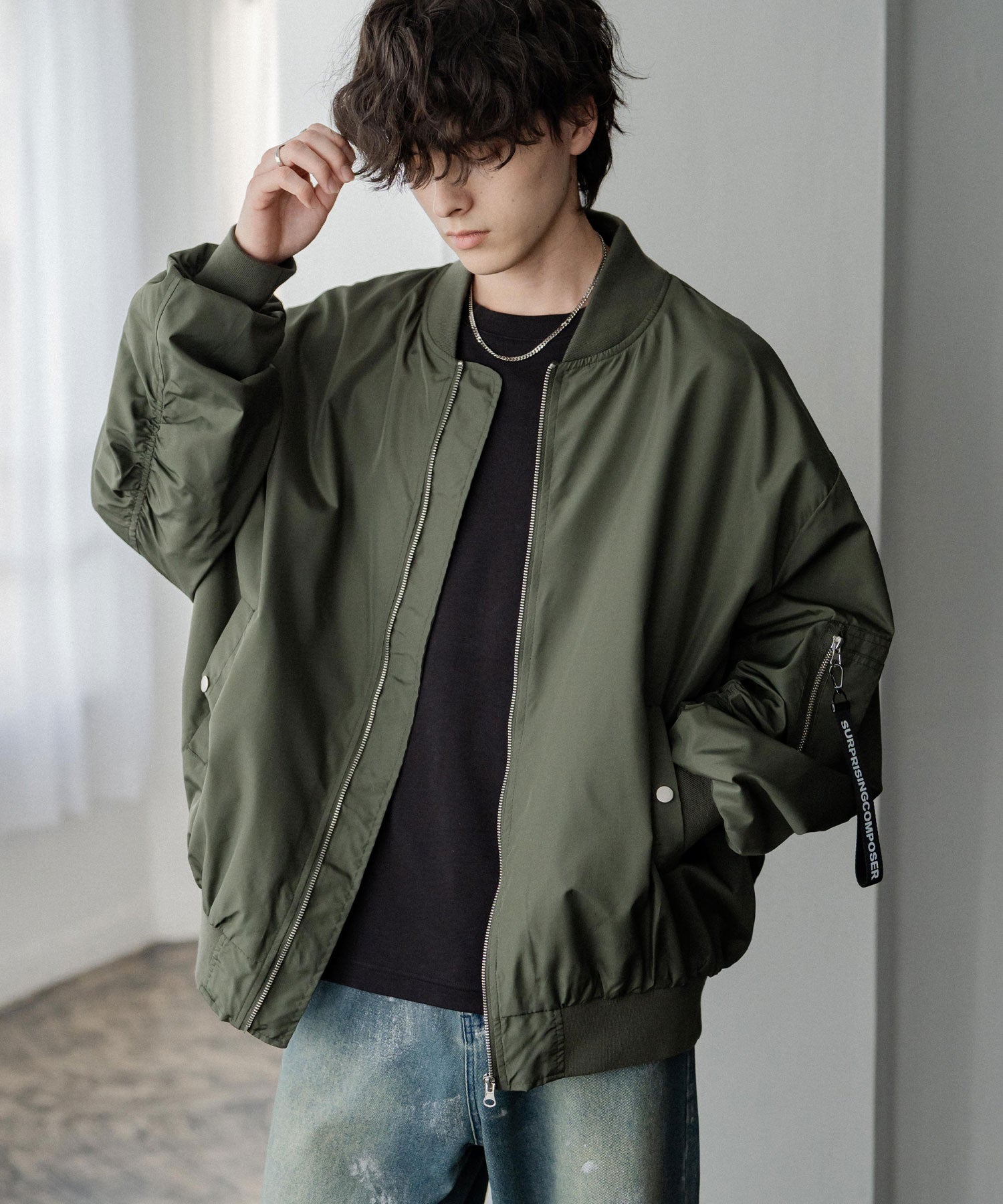 ミリタリーブルゾン 14533