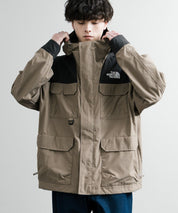 日本未展開モデル THE NORTH FACE WHITE LABEL RANGER JACKET オーバーサイズロゴ刺繍マウンテンパーカー 14536