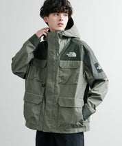 日本未展開モデル THE NORTH FACE WHITE LABEL RANGER JACKET オーバーサイズロゴ刺繍マウンテンパーカー 14536
