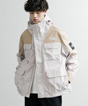 日本未展開モデル THE NORTH FACE WHITE LABEL RANGER JACKET オーバーサイズロゴ刺繍マウンテンパーカー 14536