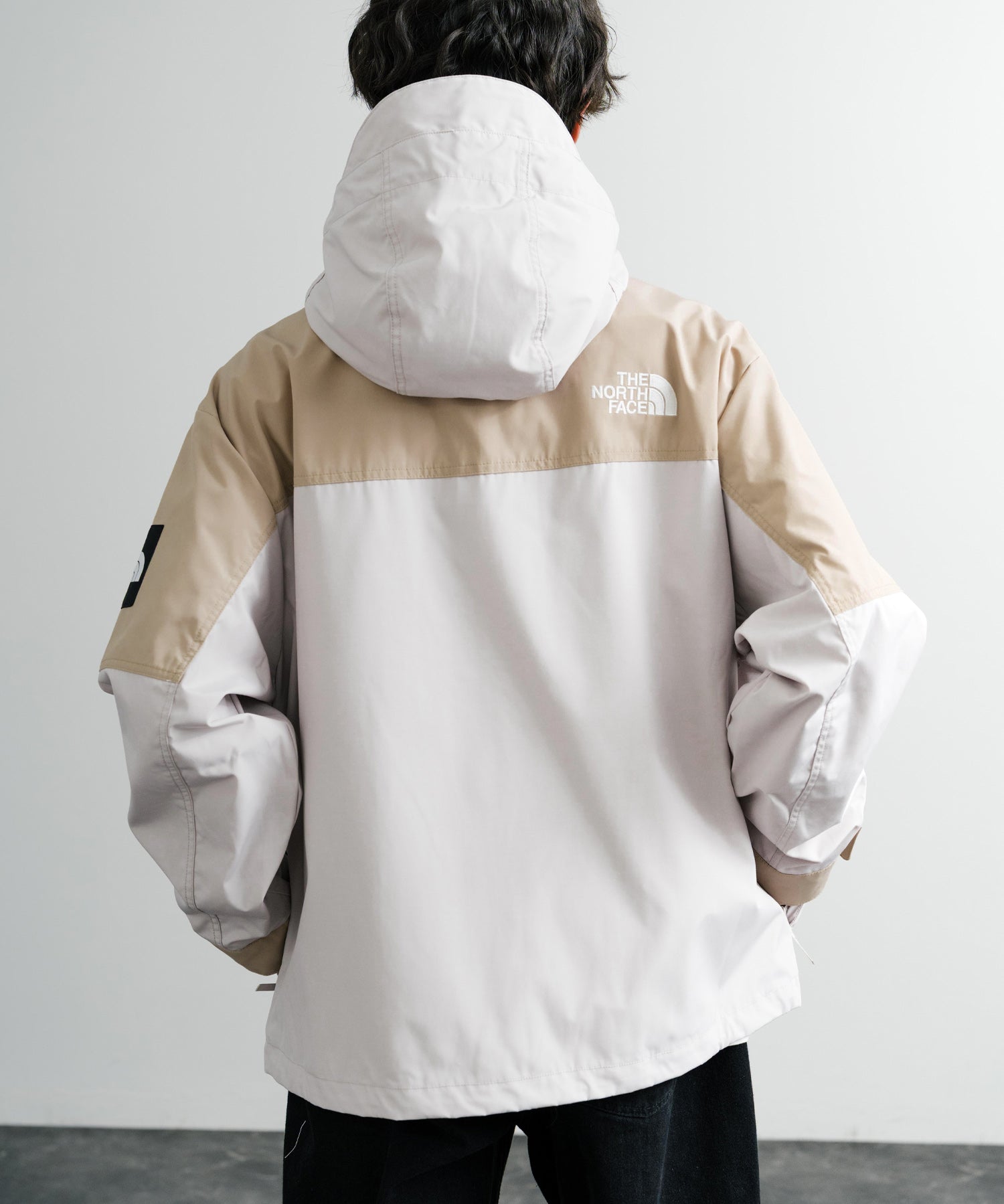 日本未展開モデル THE NORTH FACE WHITE LABEL RANGER JACKET オーバーサイズロゴ刺繍マウンテンパーカー 14536