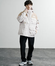 日本未展開モデル THE NORTH FACE WHITE LABEL RANGER JACKET オーバーサイズロゴ刺繍マウンテンパーカー 14536