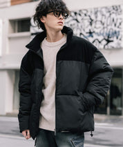 新色追加 オーバーサイズ リアルダウン × 機能性ファイバーダウン ハイブリッドジャケット 14547