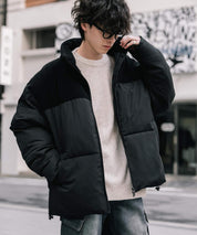 新色追加 オーバーサイズ リアルダウン × 機能性ファイバーダウン ハイブリッドジャケット 14547