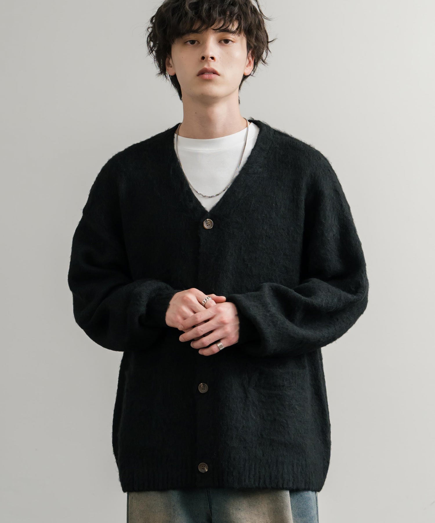 オーバーサイズシャギーニットカーディガン 14550 – Rocky Monroe