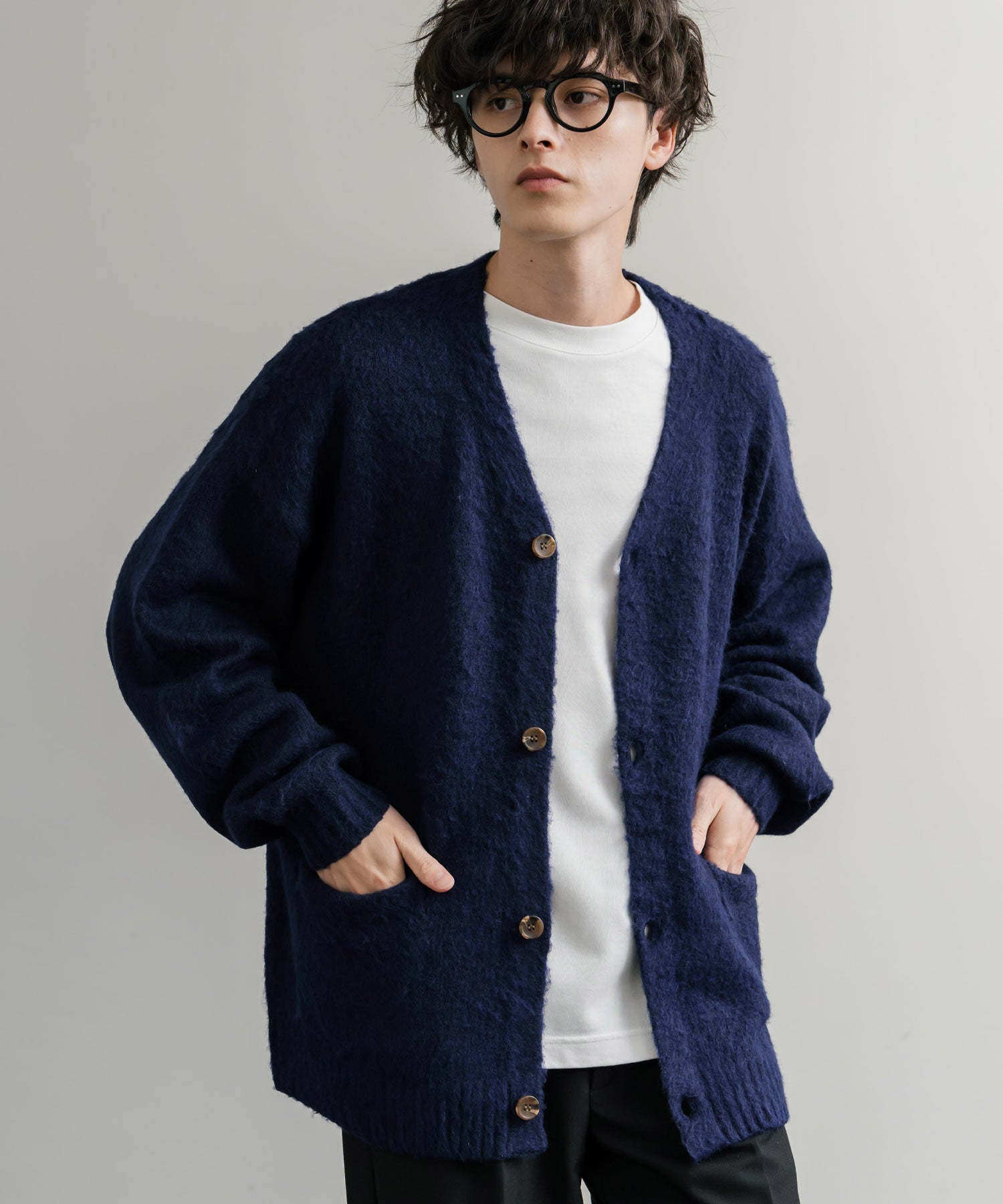 オーバーサイズシャギーニットカーディガン 14550 – Rocky Monroe