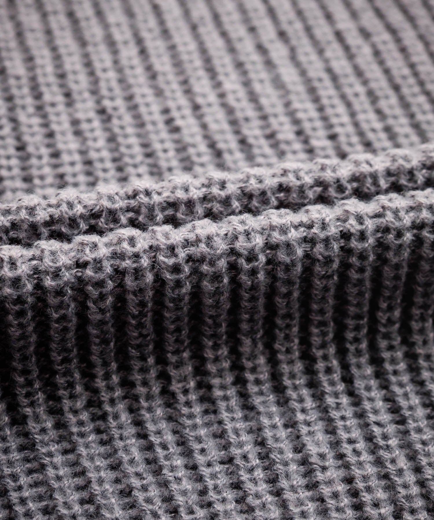 新色追加 オーバーサイズ畦編みヘンリーネックニットセーター	 14554